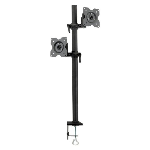 Кронштейн Kromax OFFICE-5 черный для 2-х мониторов LCD 15"-32", настольный, VESA 75x75/100x100, высота до 730 мм