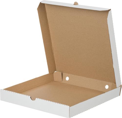 Короб картонный для пиццы 310х310х40 мм Т-22 белый 'Е' 50 шт/уп