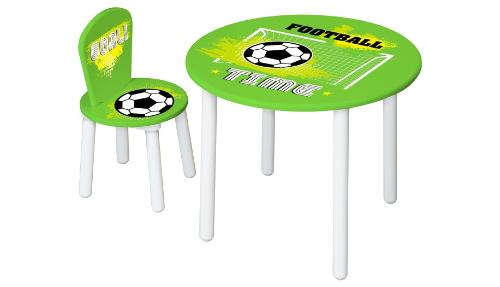 Комплект детской мебели Polini Kids Fun 185 S, Футбол, зеленый