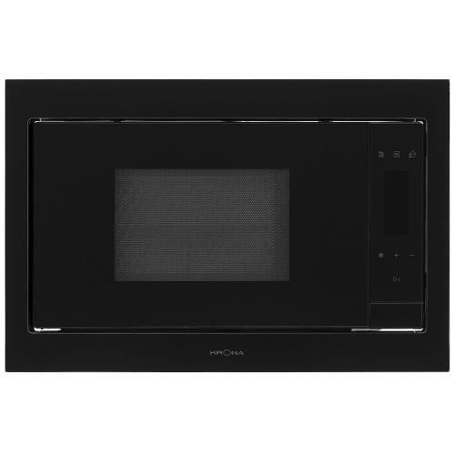 Встраиваемая микроволновая печь KRONA ESSEN 60 BL, черн.стекло, сенсор, 31л