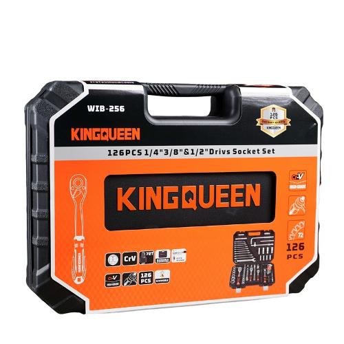 Набор инструментов KINGQUEEN 126 пред, 72 зуба, WIB-256