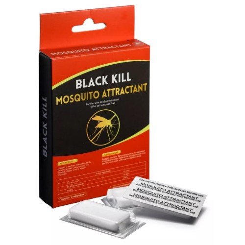 Приманка для комаров аттрактант Октенол Black Kill для Black Kill M3000 и Mosquito Magnet, 3 штуки, на 9 недель