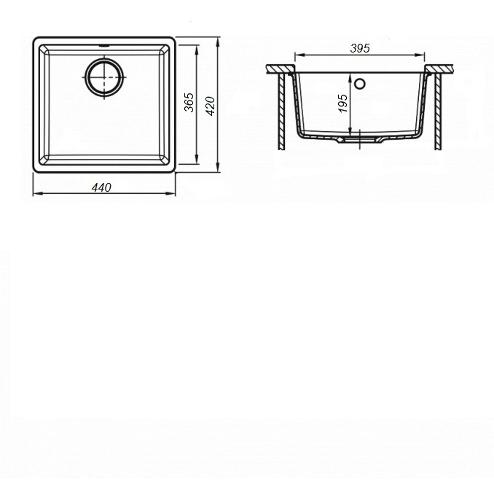 Кухонная мойка NS-27