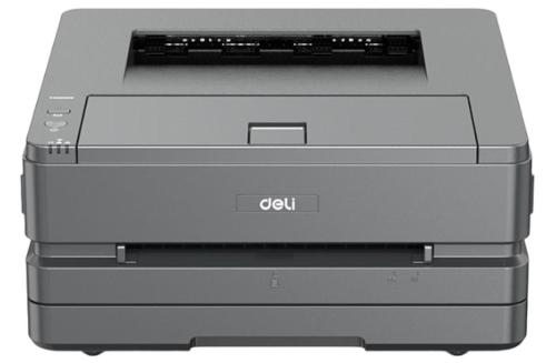 Принтер Deli Laser P3100DNW, черно-белый, A4 Duplex Net WiFi серый