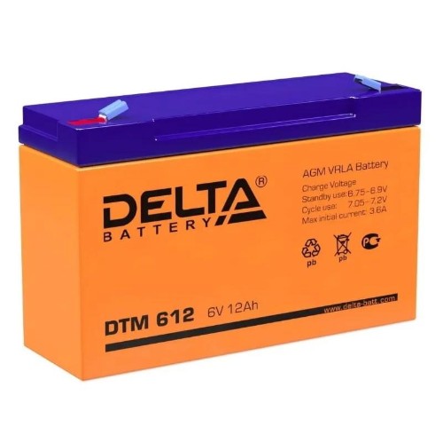 Батарея для ИБП Delta DTM 612  6/12 В/Ач 151x50x100