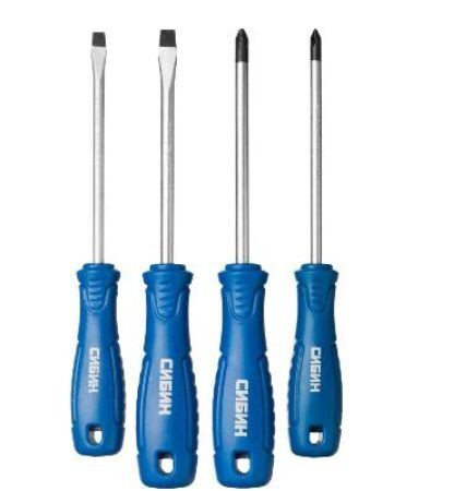 Набор отверток 4шт, СИБИН 25084