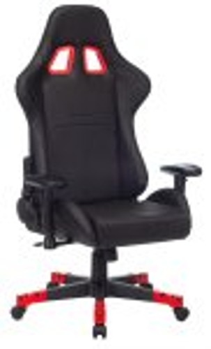 Стул A4Tech Bloody GC-550 черный эко.кожа крестов.