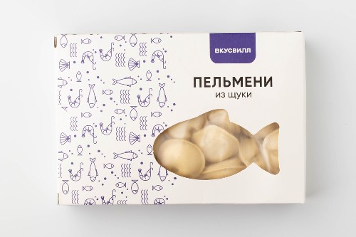 Пельмени рыбные из щуки, 500 г