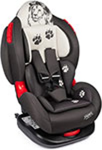 Автокресло Siger ''Кокон ISOFIX'', гр. I/II, 9-25 кг, 1-7 лет, серо-бежевый, лев ,KRES3596