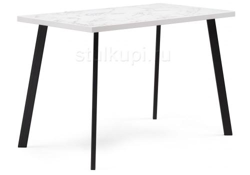 Стол Тринити Лофт 120 25 мм сабия / черный матовый