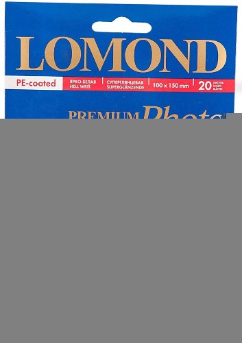 Фотобумага LOMOND Одностороняя Суперглянцевая ярко-белая, 270г/м2, A6 /20л. Фотобумага LOMOND Одностороняя Суперглянцевая ярко-белая, 270г/м2, A6 /20л.