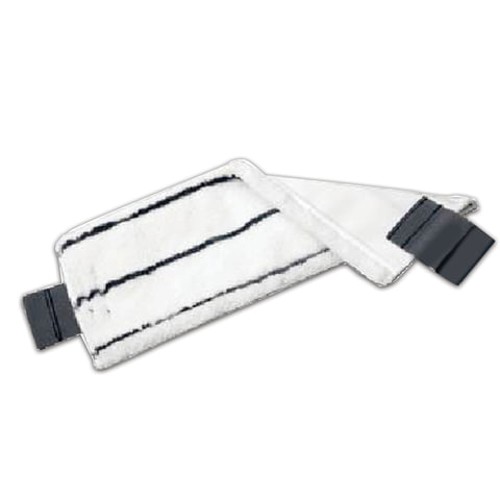 Насадка для швабры МОП плоская для швабры/держателя 40 см, уши (ТИП УВ), микрофибра/абразив, VILEDA "УльтраСпидМикроЛайт", 524829