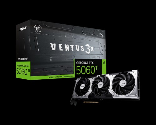 Видеокарта MSI GeForce RTX 5060 Ti 16G VENTUS 3X OC