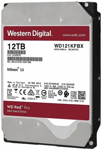 Жесткий диск WD SATA 12TB WD121KFBX Server Red Pro (7200rpm) 256Mb 3.5
