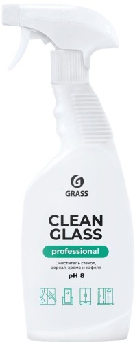 Профхим д/стекл-зеркал поверхностей Grass/Clean Glass PROF, 0,6л_т/р