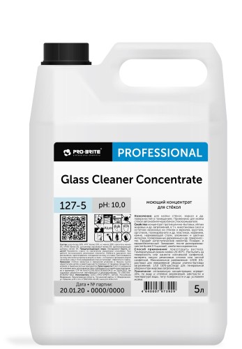 Профхим д/стекл-зеркал поверхн,конц. Pro-Brite/GLASS CLEANER Concentr.,5л