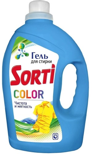 Гель для стирки Sorti Color 1200гр