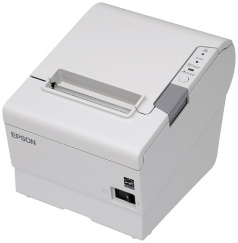Термопринтер чеков Epson TM-T88V, USB+Ethernet, ECW + PS-180 светлый