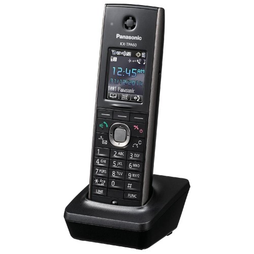 Дополнительная трубка Dect Panasonic KX-TPA60RUB черный для KX-TGP600