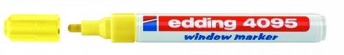 Меловой маркер Edding E-4095/65, жёлтый (толщина линии 2-3 мм), E-4095#65 Меловой маркер Edding E-4095/65, жёлтый (толщина линии 2-3 мм), E-4095#65