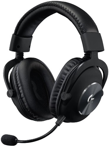 Наушники с микрофоном Logitech G Pro X черный накладные оголовье (981-000818)