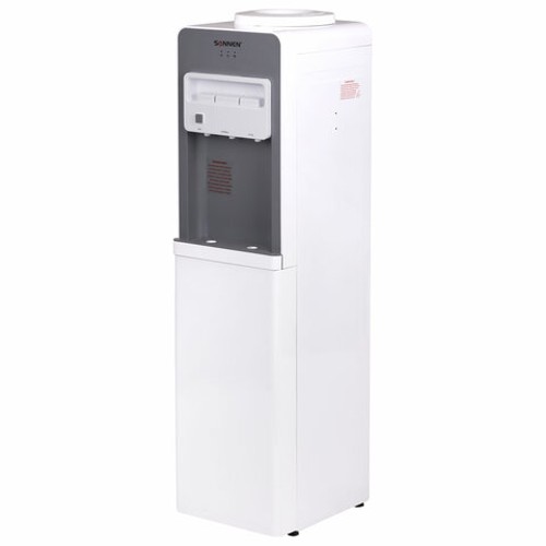 Кулер для воды Кулер для воды SONNEN FSC-03BA, напольный, НАГРЕВ/ОХЛАЖДЕНИЕ КОМПРЕССОРНОЕ, 3 крана,серый, 455417