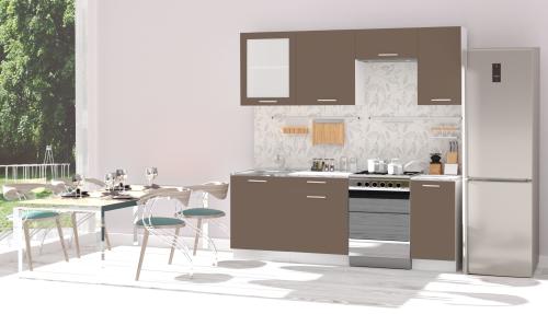 Кухонный гарнитур Polini Home Urban 2200, капучино