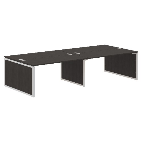 Бенч-система XTEN-QP XQPWST 3214, дуб юкон модерн/алюминий, 3200х1406х750 мм Бенч-система XTEN-QP XQPWST 3214, дуб юкон модерн/алюминий, 3200х1406х750 мм