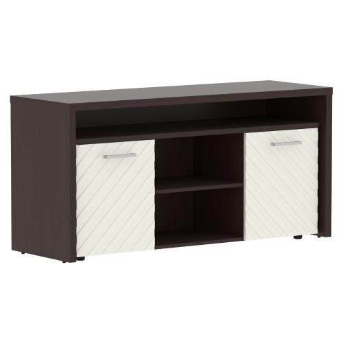 Тумба с фригобаром TORR LUX TLTF-3D, латте/венге магия, 1640х550х800 мм