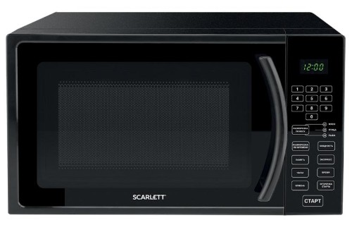 Микроволновая печь Scarlett SC-MW9020S08D, 700Вт, 20л, 11 реж, LED, чер