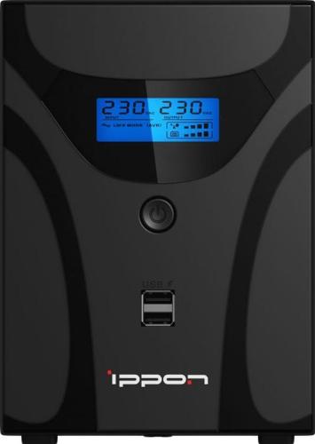 ИБП Ippon Smart Power Pro II Euro 2200 1200Вт 2200ВА черный 1029746