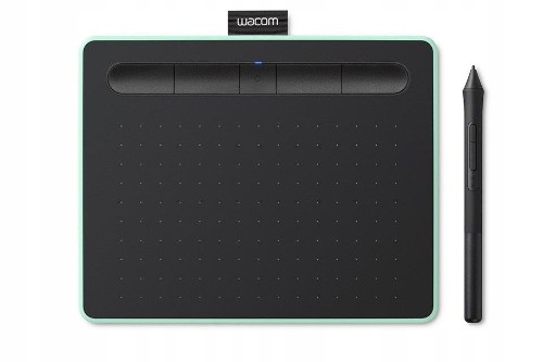 Графический планшет Wacom Intuos CTL-4100WLE-N Bluetooth/USB фисташковый