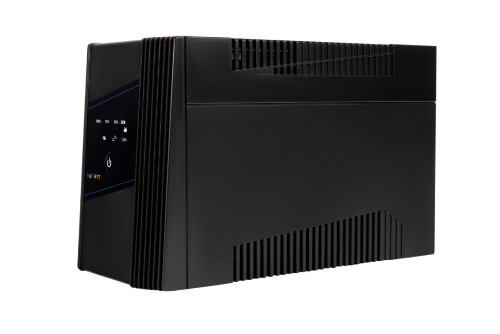 ИБП SMARTWATT UPS UNI 1000, линейно-интерактивный, мощность 1000/600 ВА/Вт, напольный, LED индикация, Shuko CEE7/4 - 2 шт. , IEC C13 - 3 шт., батарея 12В 7Ач 2шт., 148x315x198мм., 9кг., артикул 370...