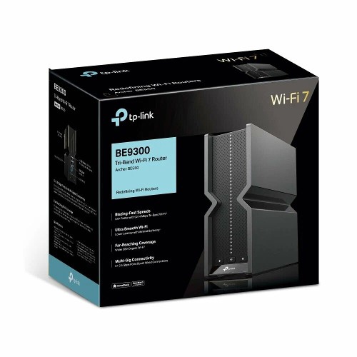 Роутер TP-LINK Archer BE550 Tri-Band WiFi 7 BE9300 до 9,3 Гбит/с 2,5 Gigabit Ethernet RJ45