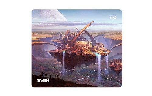 SVEN Игровой коврик для мыши MP-G03S Island (230x200x2мм, ткань + резина)