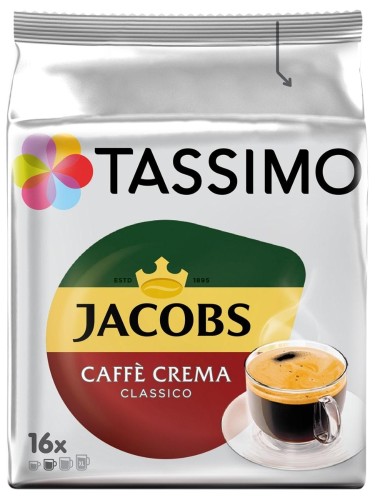 Кофе в капсулах Tassimo Caffe Crema 16 порций