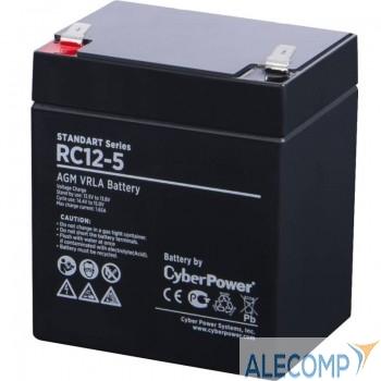 CyberPower Аккумулятор RC 12-5 12V/4.5Ah
