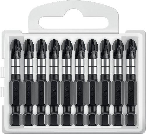 KRAFTOOL Impact PH 3, 50 мм, 10 шт, Ударные биты (26191-3-50-S10)