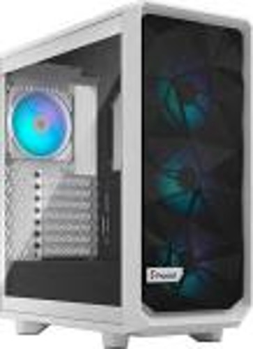 Компьютерный корпус Fractal Design Meshify 2 Compact RGB TG Light Tint White (FD-C-MES2C-08)