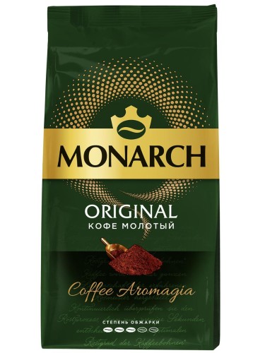 Кофе молотый Monarch Original, 230гр вак. уп