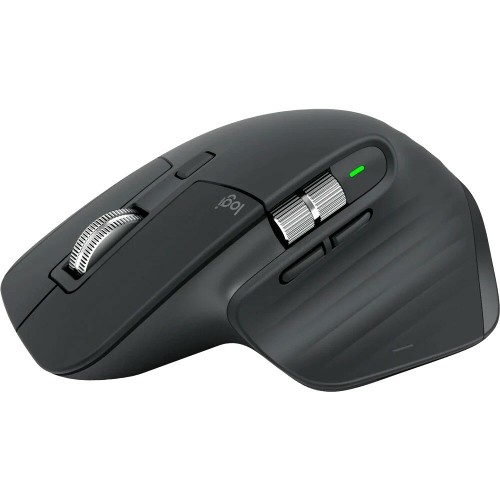 Logitech Мышь 910-007501 Мышь MX Master 3S Preformance Mouse Graphite Wireless графитовый оптическая 4000dpi беспроводная BT Radio USB 5but