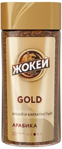 Кофе Жокей Gold раст. субл., ст/б, 95г