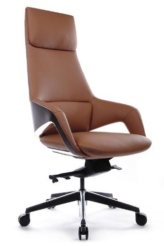 Кресло Riva Design Aura FK005-A Светло-коричневый (MB915) натуральная кожа 68*68*122-128