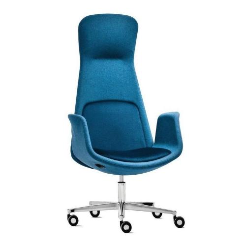 Кресло для руководителя Milani Nordic (серо-коричневый)