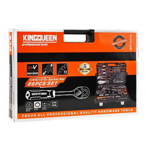 Набор инструментов KINGQUEEN 86 пред, 72 зуба WIB-90018