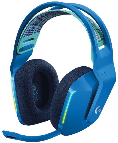 Беспроводная компьютерная гарнитура Logitech G G733 LightSpeed, blue Беспроводная компьютерная гарнитура Logitech G G733 LightSpeed, blue