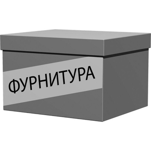 Фурнитура Easy к стеклянной дверке 904308 серебро