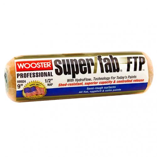 Wooster Валик широкий высокопроизводительный SUPER/FAB FTP, RR923-18, ворс 0,95см