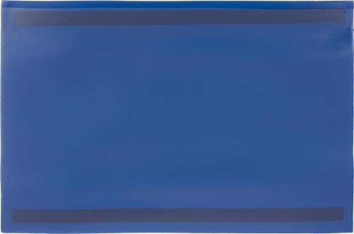 Карман для маркировки магнитный синий 210х297 мм А4 горизонтальный(10шт/уп)