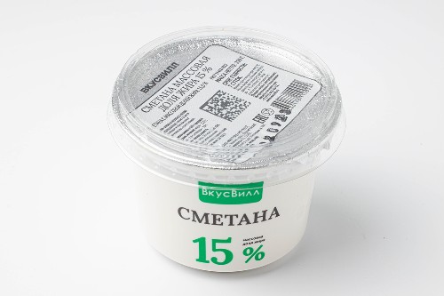 Сметана 15%, 250 г